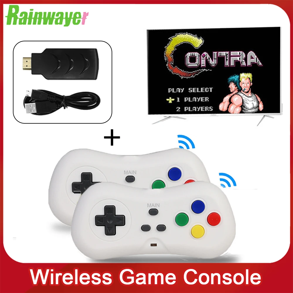 

2.4G Tv Video Game Controller Game Portable Game Console Handheld Game Players Build In 638 Classic Retro Games HDMI Output
