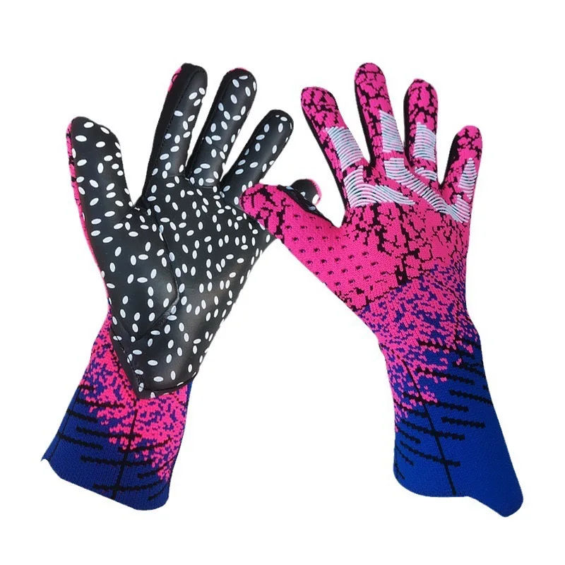 

Перчатки вратаря для детей и взрослых, Нескользящие латексные профессиональные защитные перчатки для футбольных матчей для мужчин и женщин