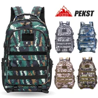 50l camouflage climbing bag mens backpack military tactics backpack camping equipment army backpak bag for fishing bushcraft