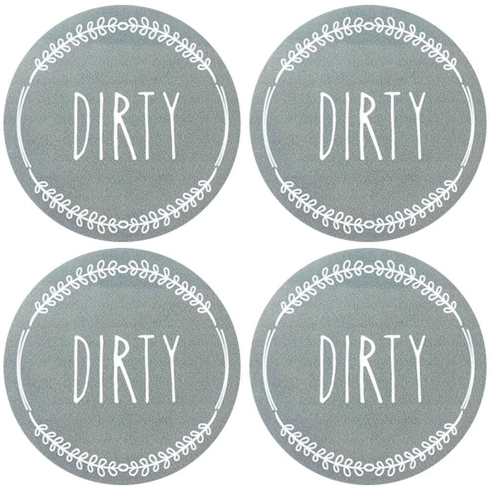 

Dishwasher Sign Dirty Clean Magnetmagnets Sticker Refrigerator Door Gasket Fridge Decoration Decor Funny Indicatorfarmhouse
