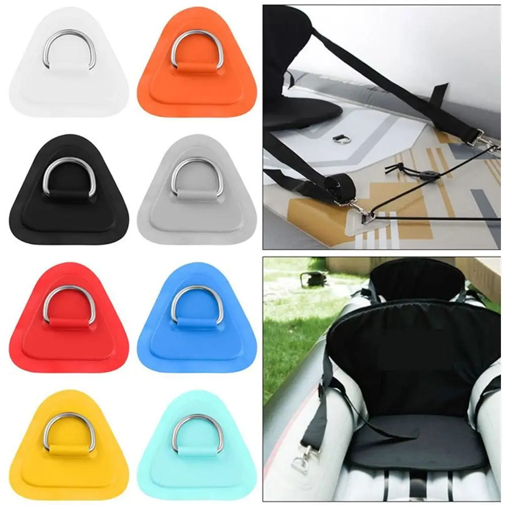 2024 плот лодка треугольная D-кольцевая накладка/паратка коврик из нержавеющей