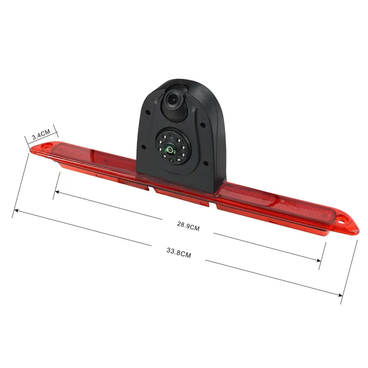 Камера заднего хода стоп-сигнала с двумя объективами и камера дальнего света со