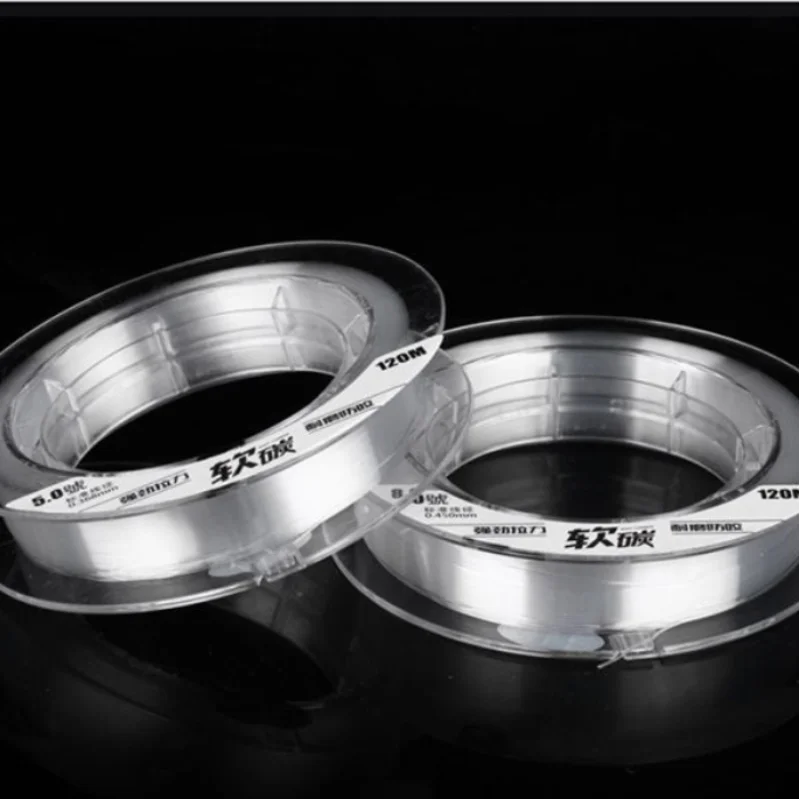 Супермягкая прочная рыболовная леска 120 м супергладкая основная для морской