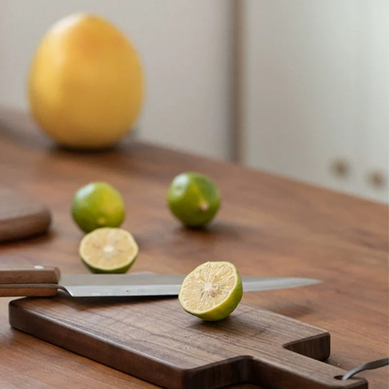 Разделочные доски из массива дерева черный орех искусственный западный ресторан