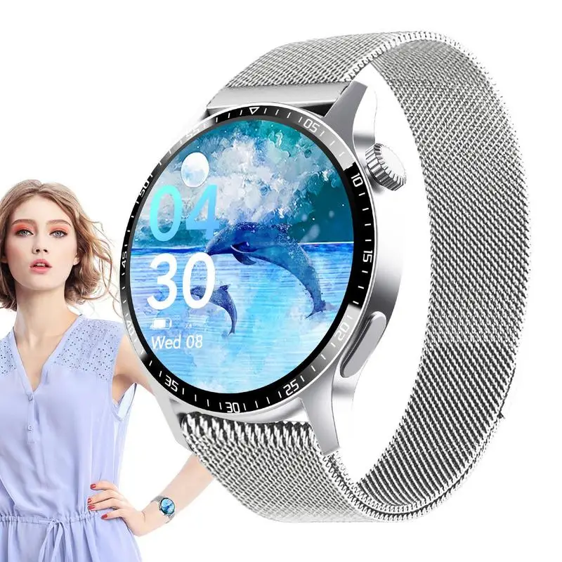 

158 Sport Modes 1.35-inch Hd Touch Screen Smart Watch Men Blood Pressure Waterproof Smartwatch Women Heart Rate Monitor Watch
