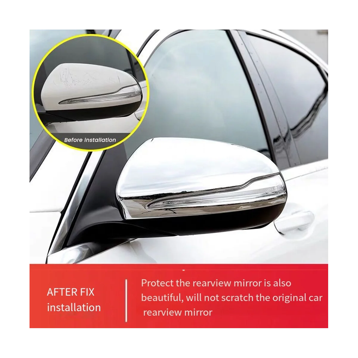 Крышка для зеркала заднего вида Mercedes-Benz C W205 E W213 GLC X253 2016-2023