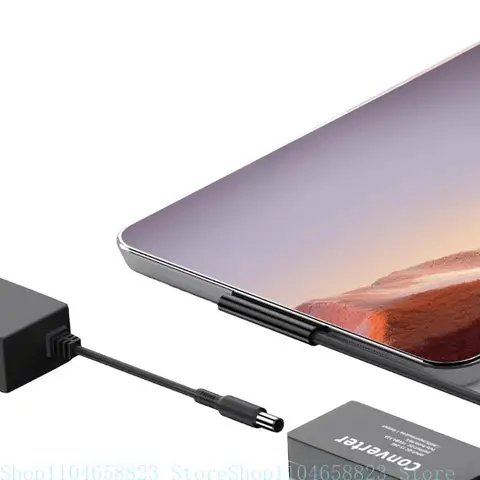 Кабель-переходник для зарядки постоянного тока в Surface Type-C для ноутбука SurfacePro 3/4/5-/6/7/8/X Go 2/3 2/3/4 Book 2/3/4CC