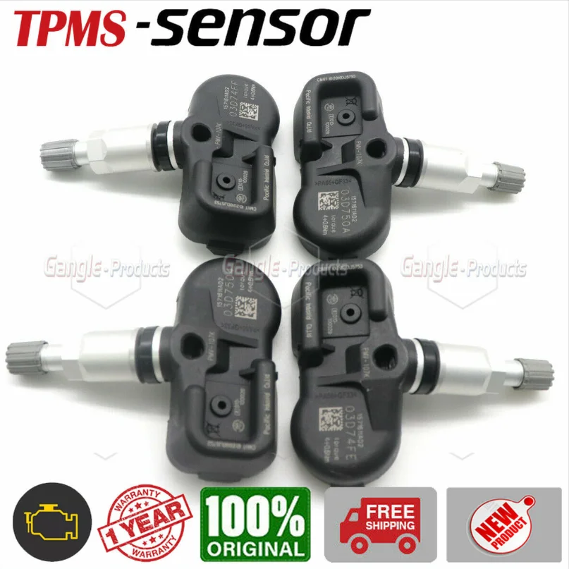 4 шт. 42607-50010 TPMS 42607-50011 TPMS датчик давления в шинах для Lexus ES GS IS LS Toyota Land Cruiser RAV4 PMV-107K