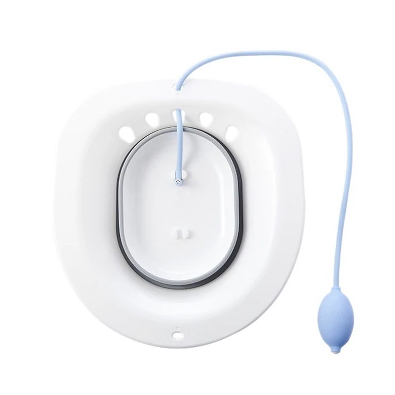 

HOT-Folding Toilet Bidet Postpartum Bath Toilet Seat Hemorrhoid Treatment Cleaning Hip Irrigator Baby Butt Irrigator