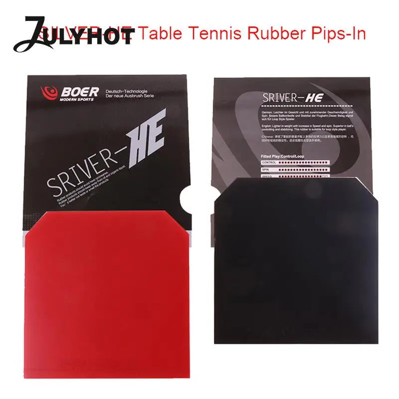 Tennis Rubber Pips-in Original Boer Ping Pong Rubber Cover W