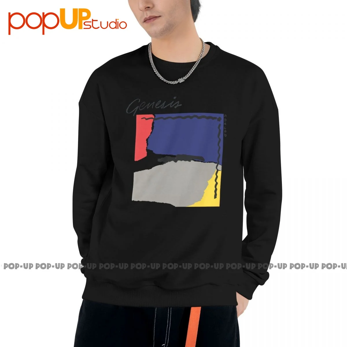 Толстовка с музыкальной группой Genesis Abacab Rock N Roll, пуловер, рубашки, популярные модные удобные универсальные