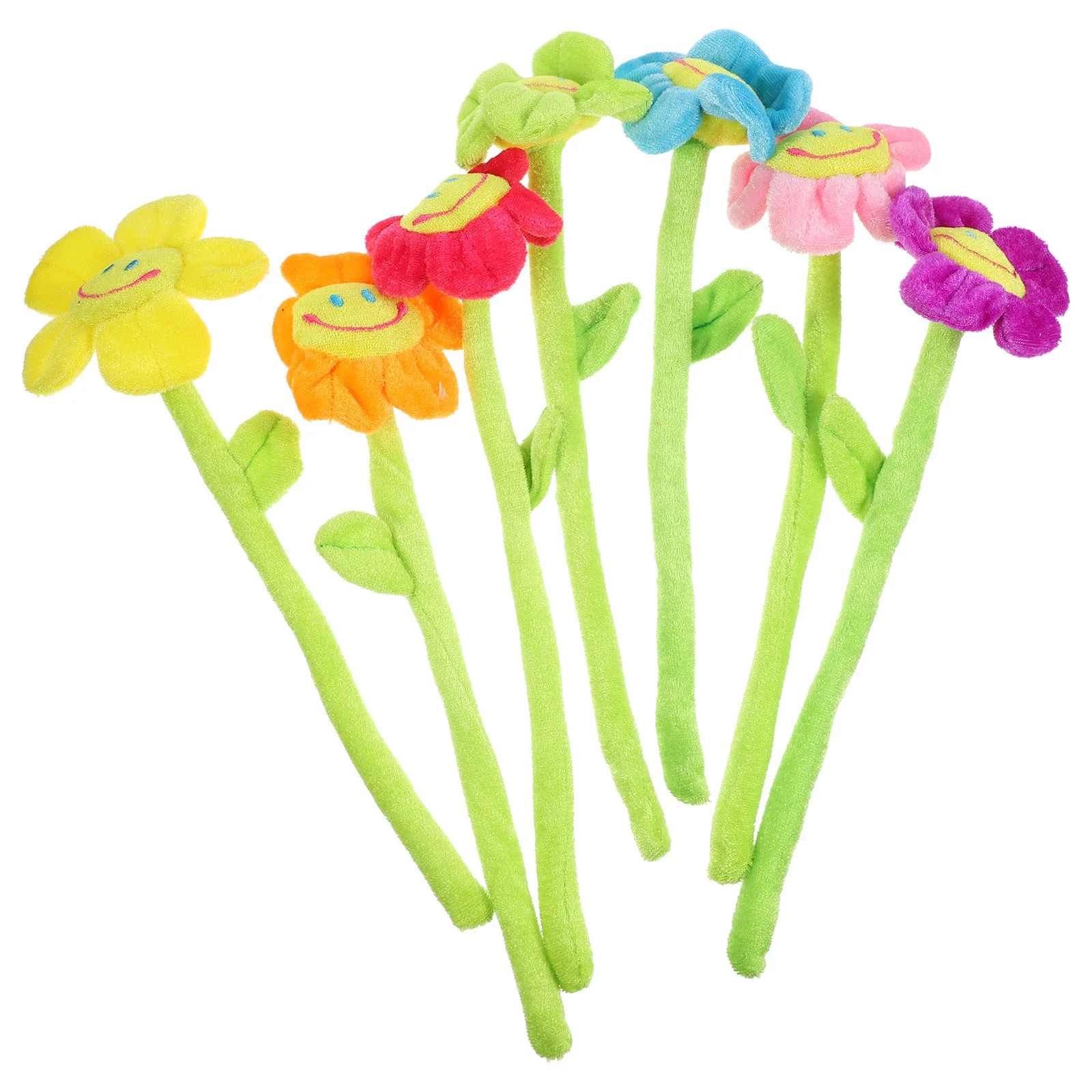 

Simulated Sunflower Stuffed Toy Plush Ornament Flowers Scene Layout Bouquet Daisy Toys