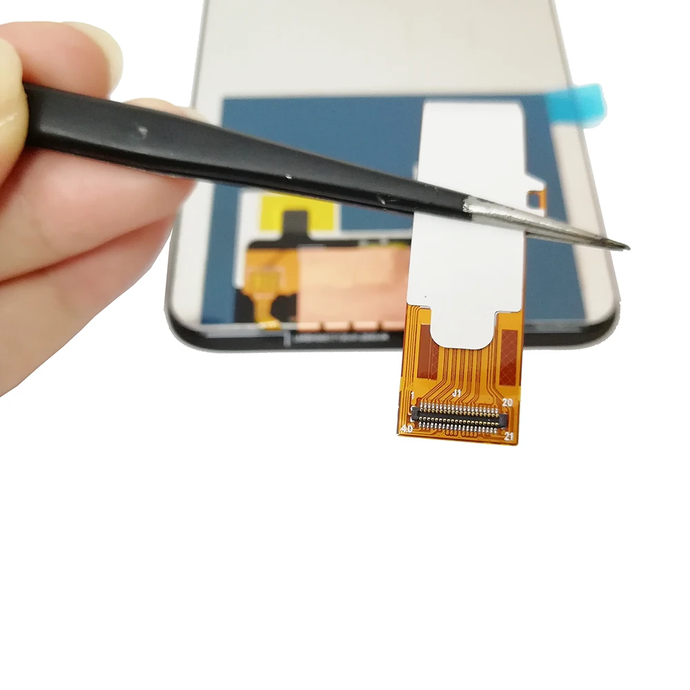 6 55-дюймовый IPS-экран для LG K41S LMK410EMW LM-K410EMW LM-K410 ЖК-дисплей с рамкой сенсорная панель