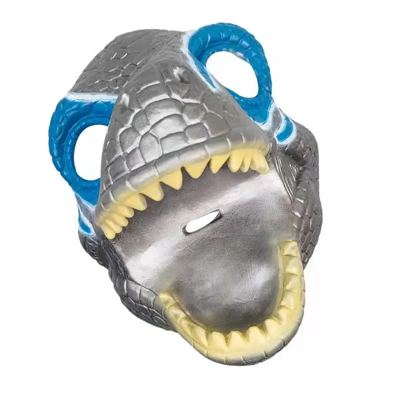Латексная Маска страшная Змея с открытым ртом животные страшный Тираннозавр