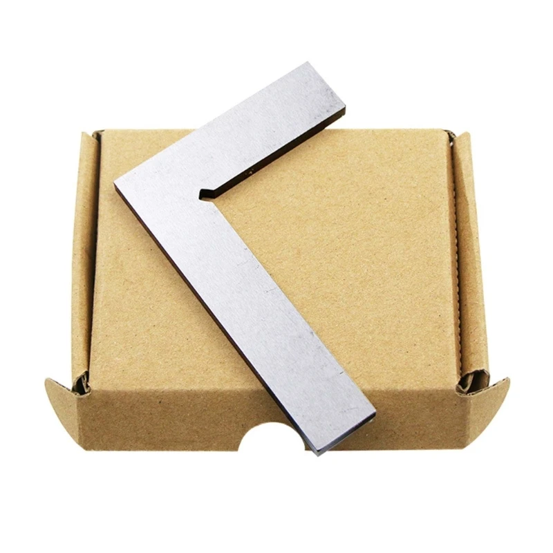 

Engineer Ruler Right Corner Protractor Square Ruler Measuring Layout Tool