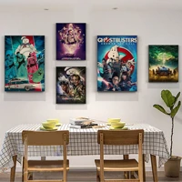 ghostbusters anime posters decoracion painting wall art kraft paper vintage decorative painting