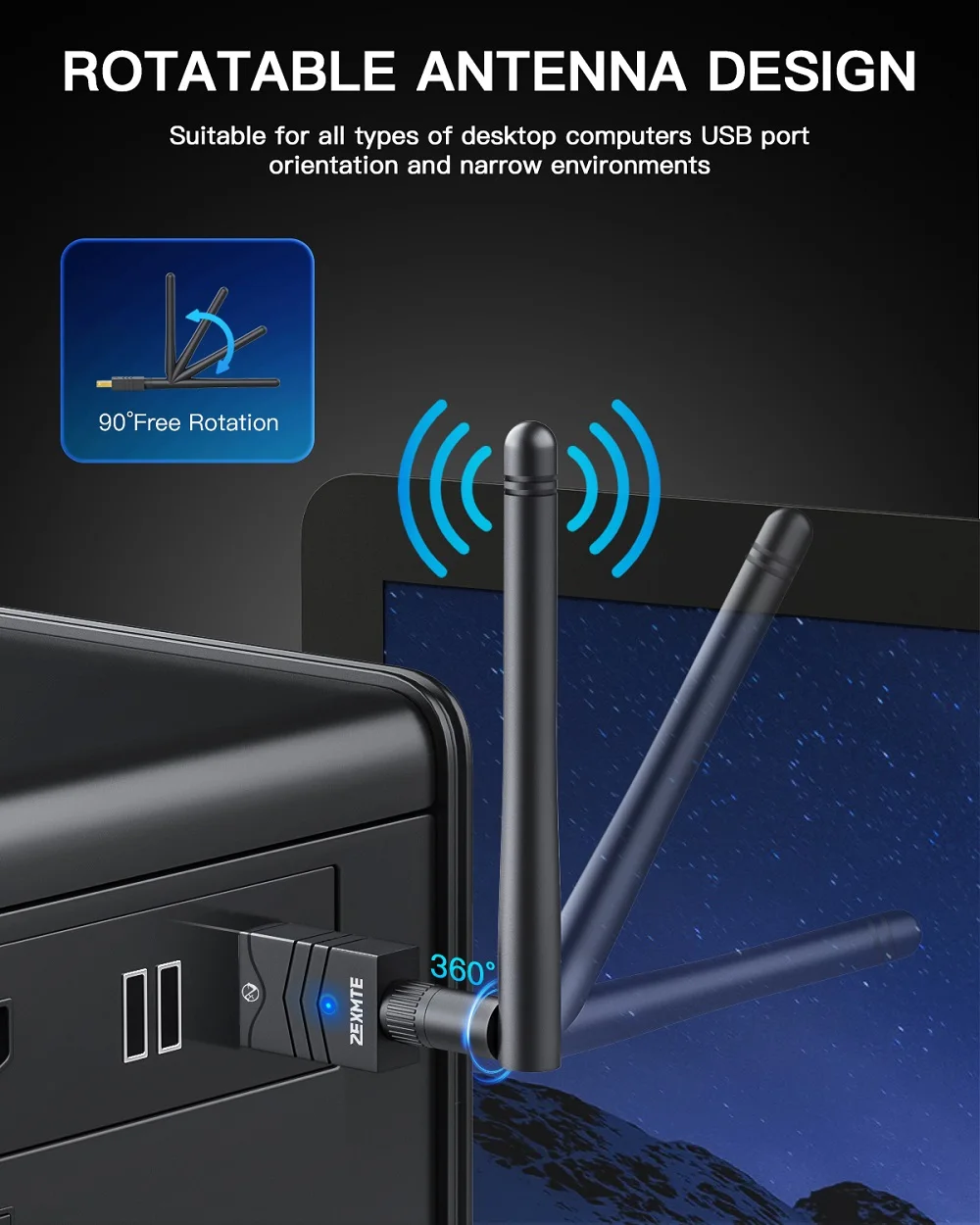 Рисунок 4 - Zexmte USB Bluetooth 5