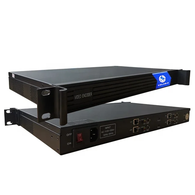 

IPTV live streaming system 4 channels rtmp h.264 encoder for live stream support HDCP COL8104H