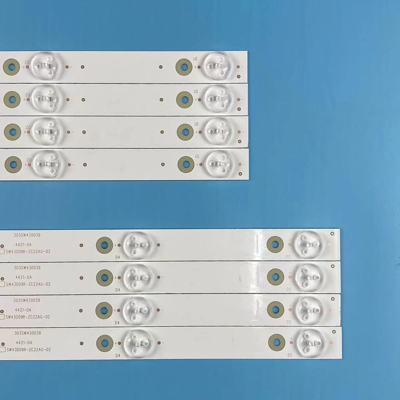 Светодиодные ленты для телевизора 43 43UG620V 43UJ620V 43UJ6200-UA CRH-A 4330300104 L6CNRev1.0 I 4330300105 R6CNRev1.0