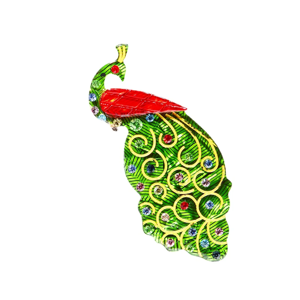 

Blucome Acrylic Animal Brooches Colorful Peacock Brooch for Women Children Coat Suit Scarf Hat Pins Jewelry Kids Holiday Gifts