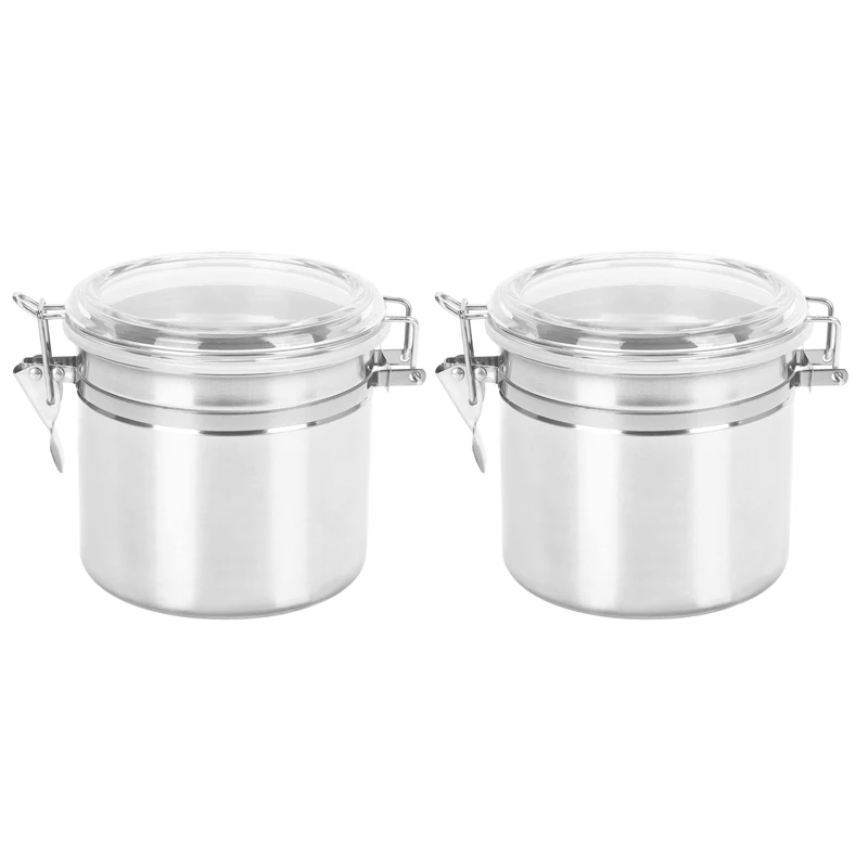 

Герметичные контейнеры наборы для кухни из нержавеющей стали-красивый для кухонной стойки, маленький 32 унции, контейнер для хранения пищи, ...