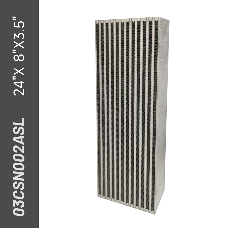

Universal Racing DIY Bar and Plate Air Intercooler Core 24X 8X3.5inch (610x203x89mm)