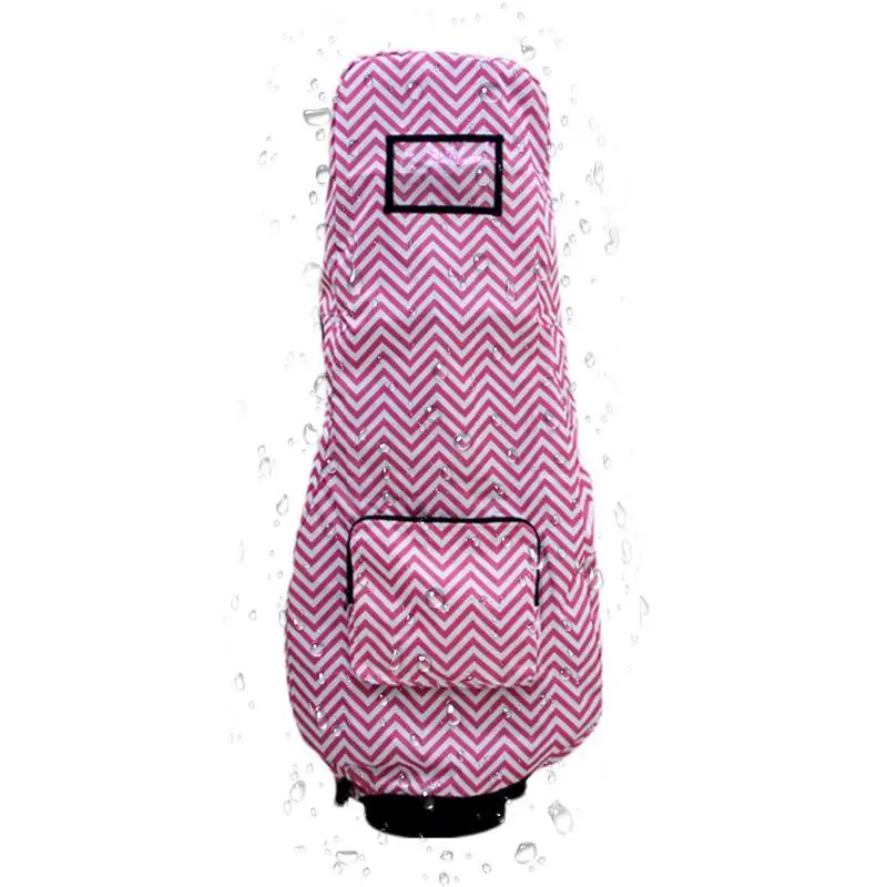 

Golf Bag Rain Cover Foldable Golf Club Dustproof Protector Full Protective Golf Bag Raincoat with Pocket Portable Golf Bag