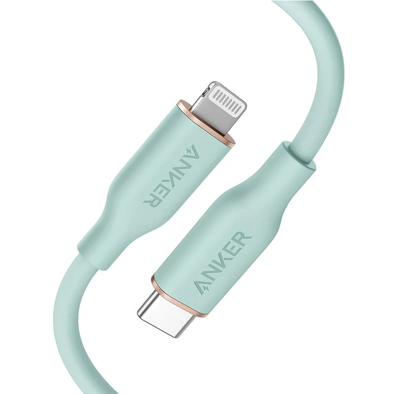 

For anker lightning powerline flow, USB C For iPhone 12 Pro max / 12 / 11 Pro / X / XS / XR / 8 plus lightning cable, airplads