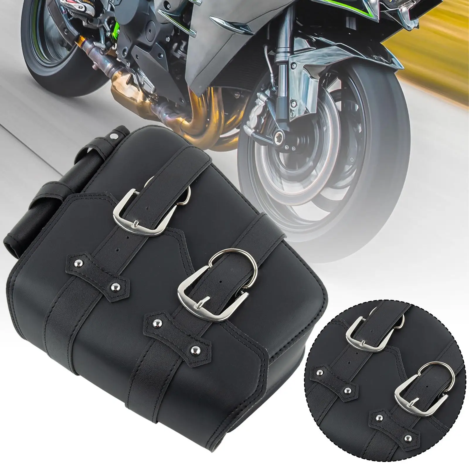 

Новая модель сумочки, ПУ запасная серия с боковым хранилищем для Harley Sportster XL 883 1200 48 72, левая сумочка