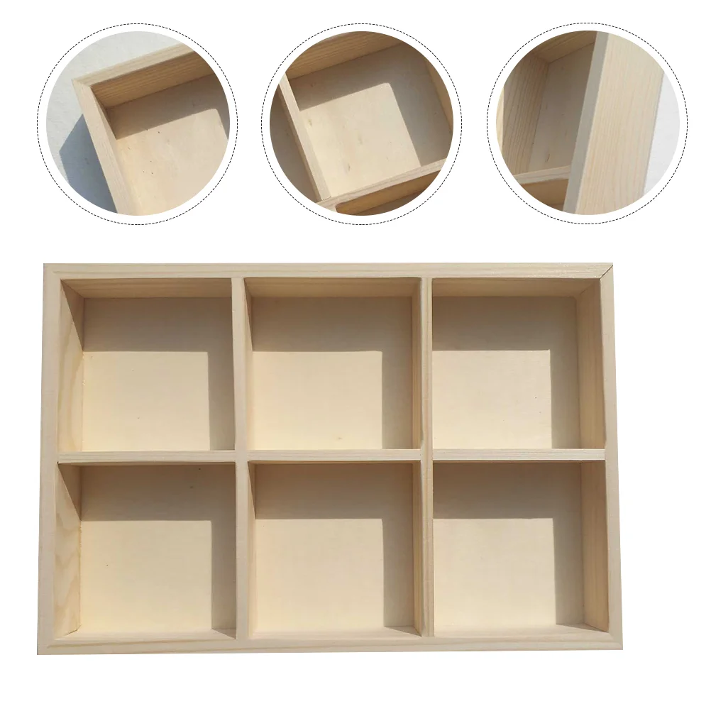 

Box Pigment Wooden Storage Painting Container Organizer Holder Empty Stickcase Tool Cabinetparts Model Bottle Ink Rack