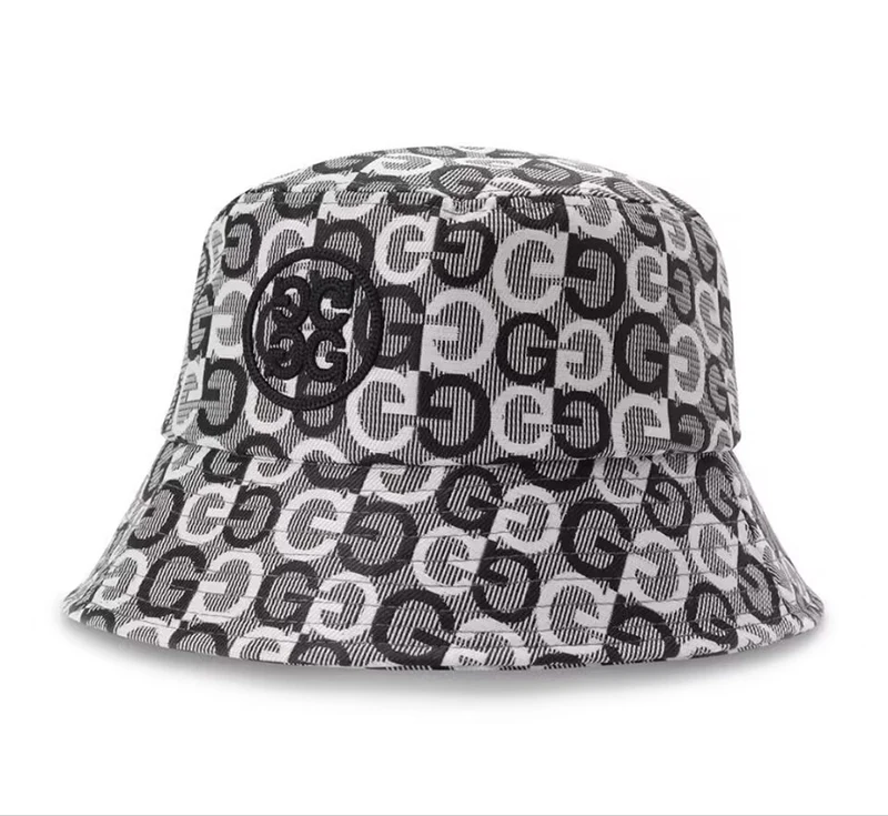 

2022 new golf print fisherman hat casual sports style