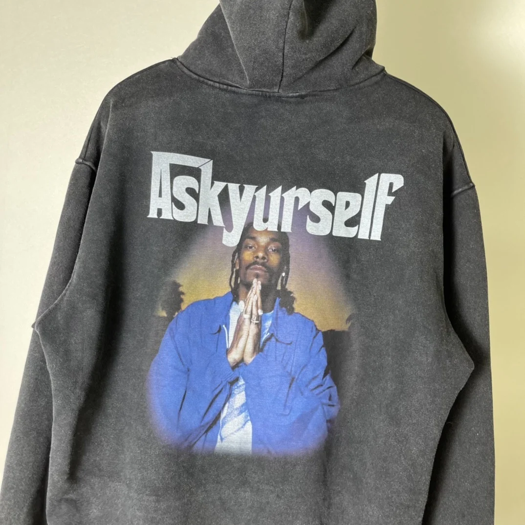 Мужская толстовка с капюшоном Askyurself doggy peace of mind худи толстовки бархатные