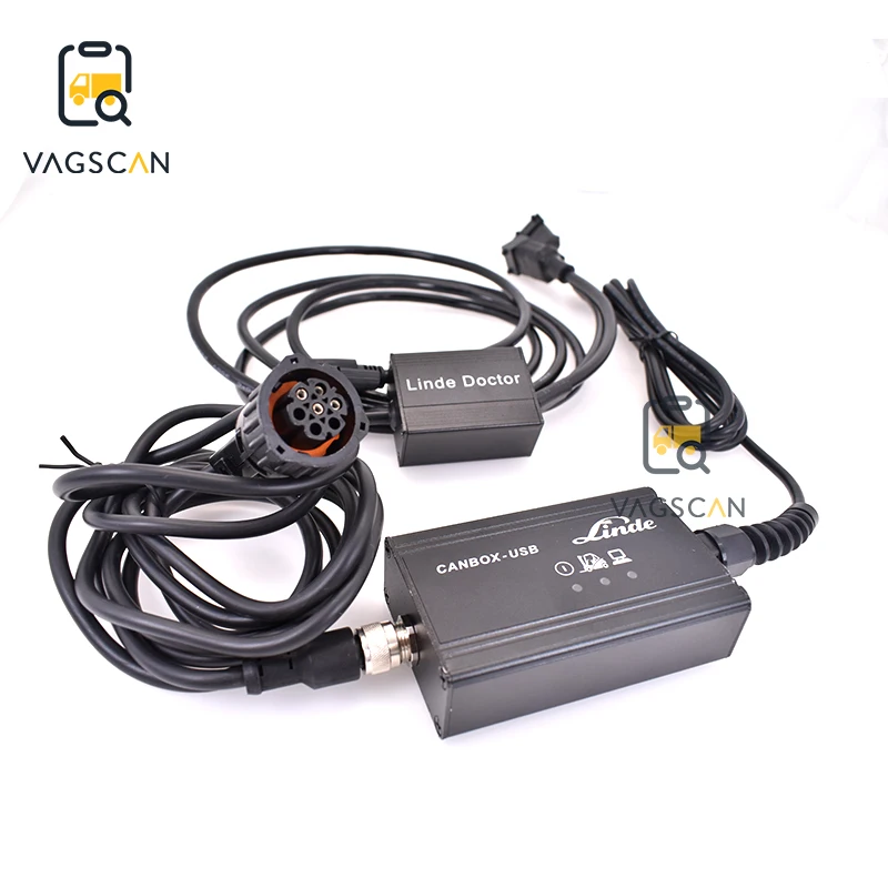 

For linde forklift diagnostic scanner toolpathfind software linde 4 pin Adapter for inde canbox doctor