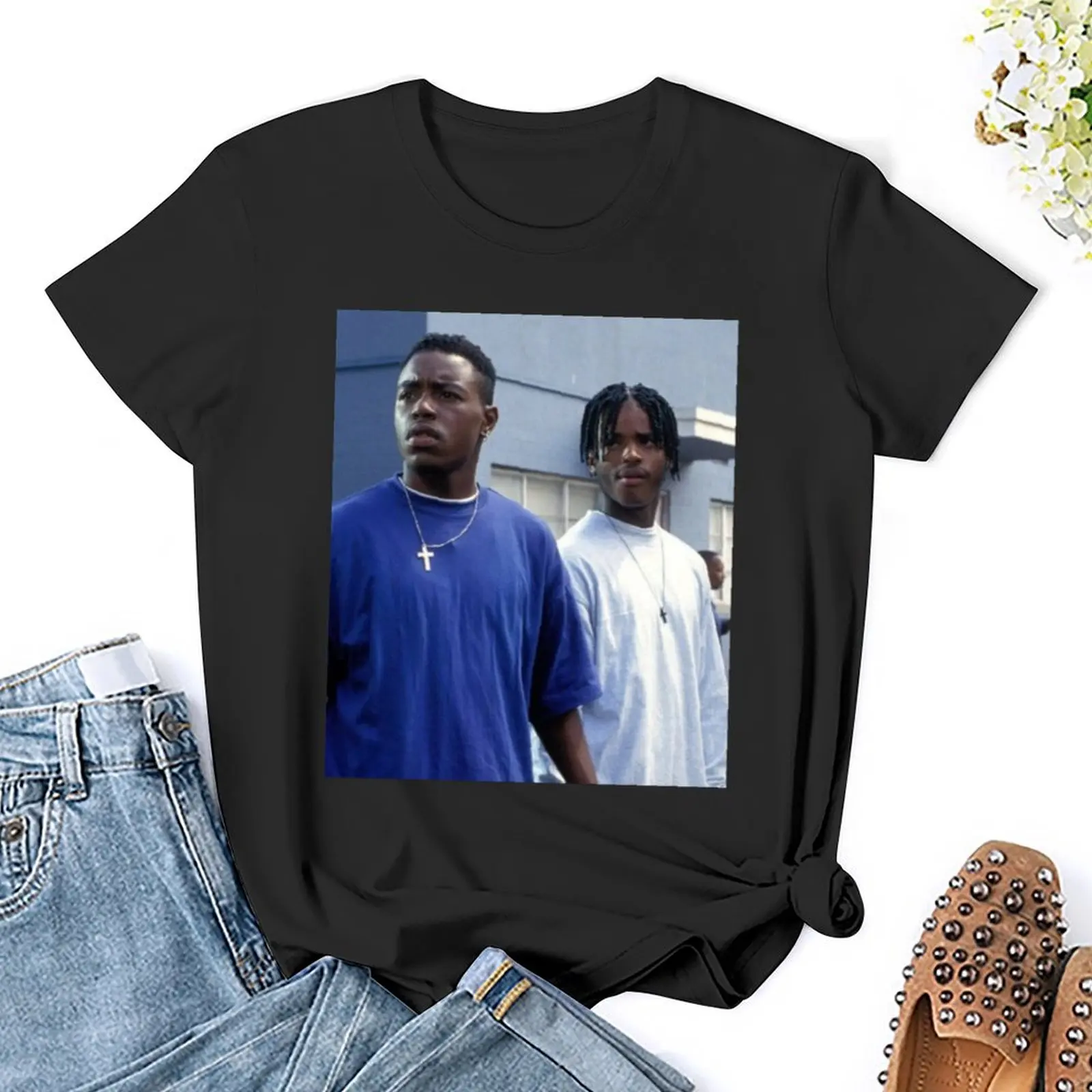 Женская футболка с коротким рукавом женская одежда