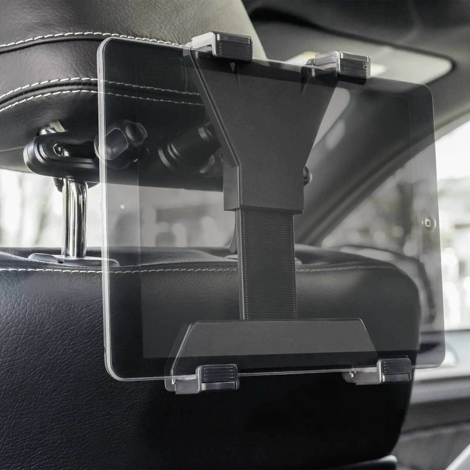 Universal 7-11 inch Adjustable Car Rear Back Seat Stand Headrest Tablet Phone Holder Mount Bracket for iPad Pro 10 Bag Case PC