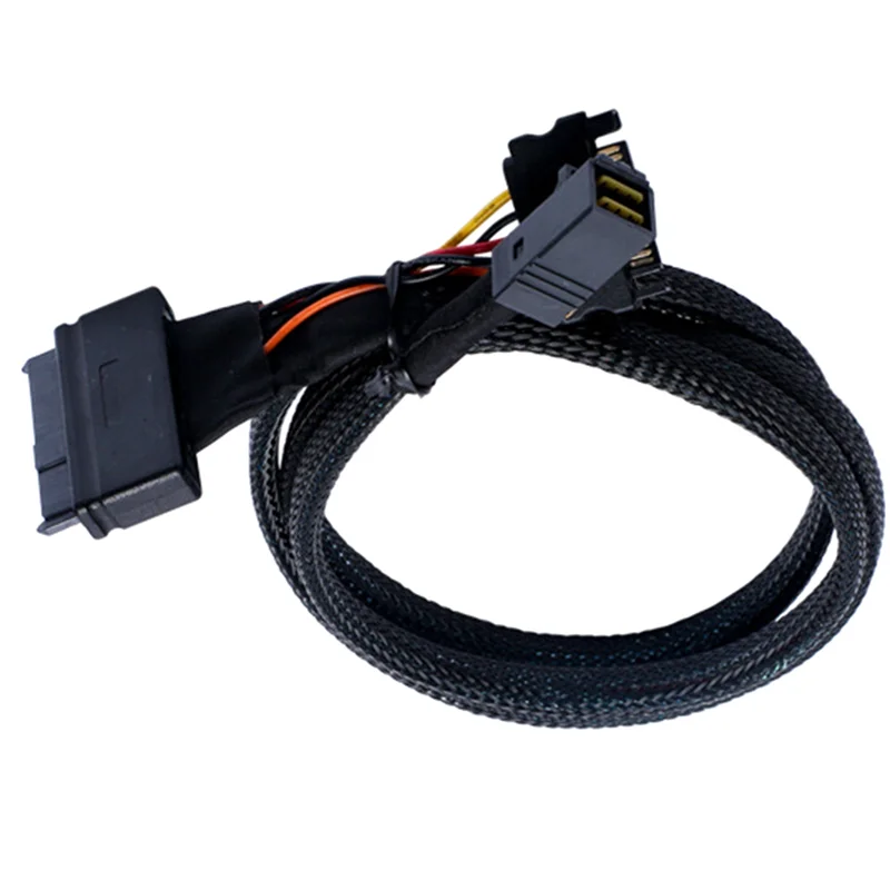 Кабель питания Mini SAS SFF8643 U.2-8639 + 15PIN