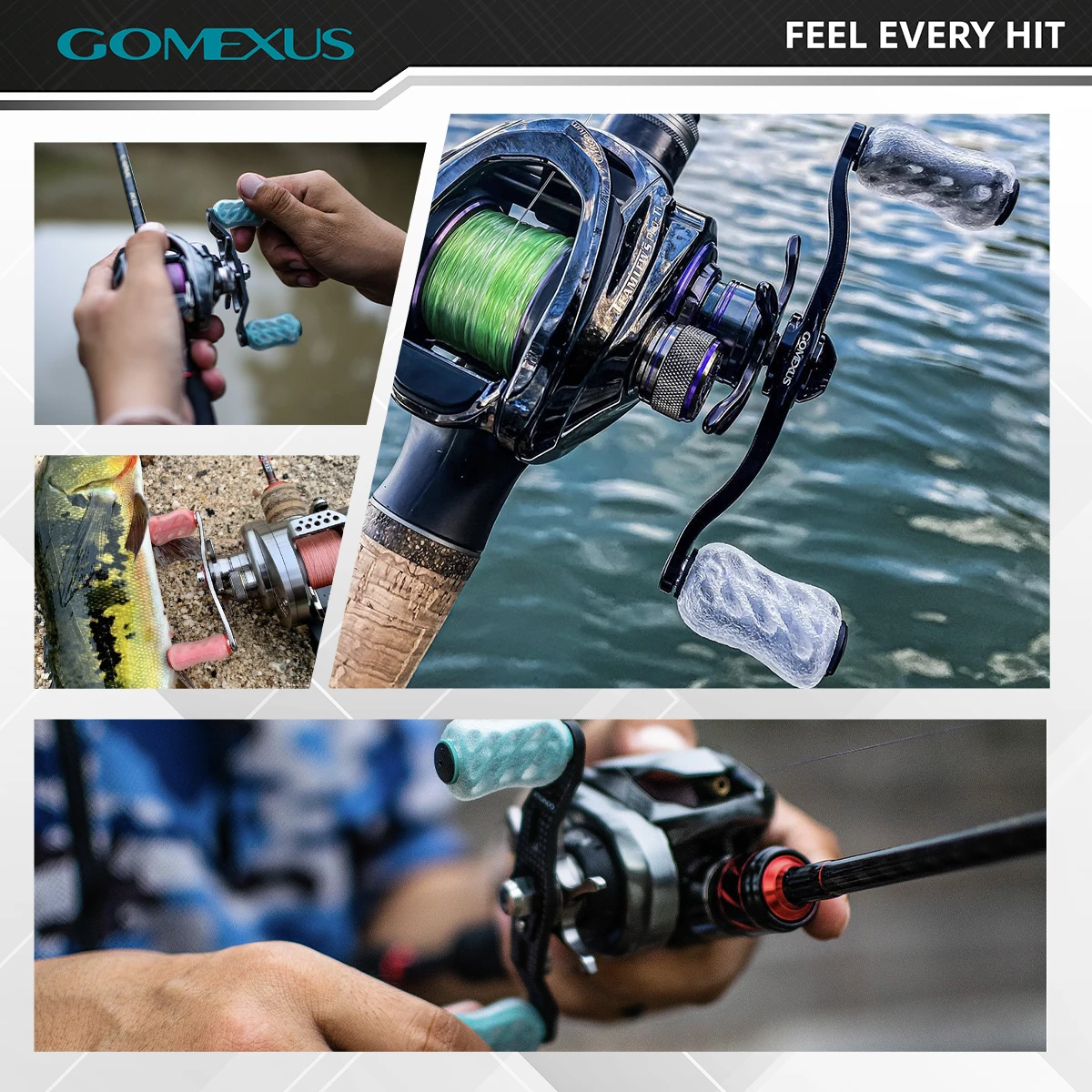 Фото Ручка питания GOMEXUS для Shimano Aldebaran Curado SLX Tranx 100 200 13, катушка для рыбалки, 85 мм, новое другие состояние №2