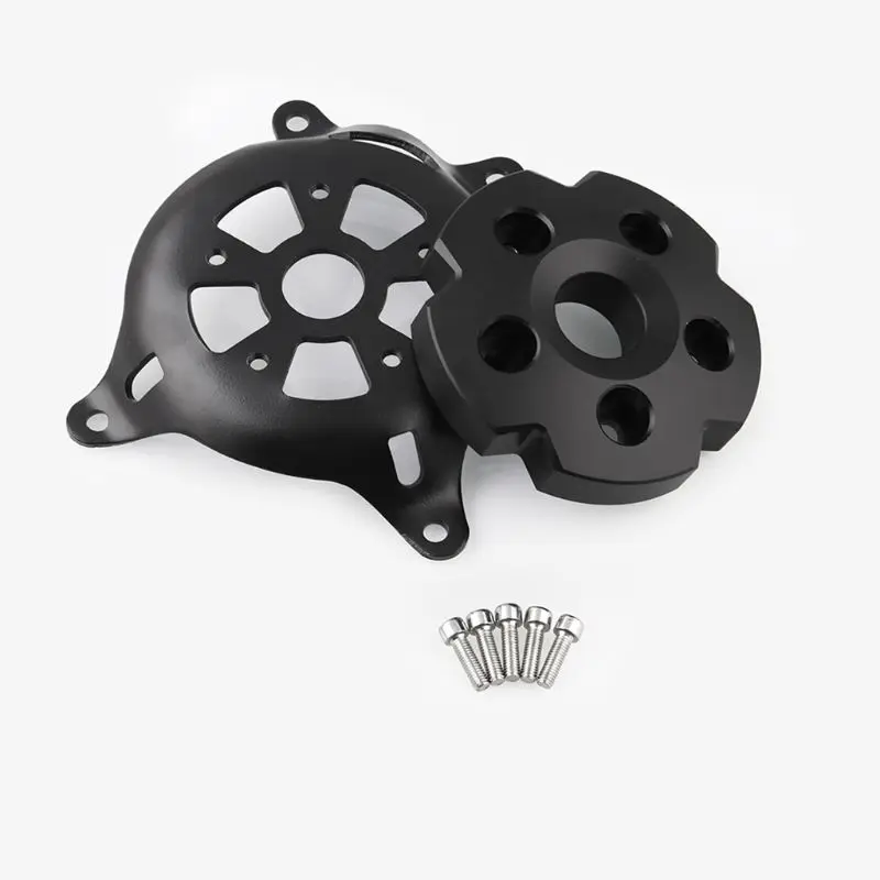 12 -кварфуст мотоциклета крышка статора защиты двигателя защищает боковой