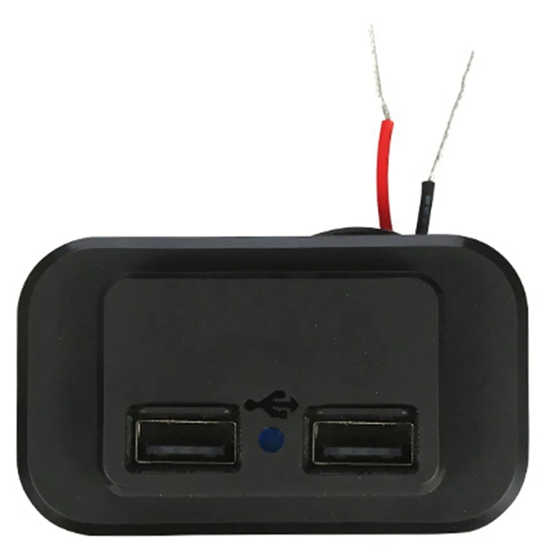 

Dual USB Charger Socket 3.1A 12V For Motorcycle Auto Truck ATV Boat Car RV Bus Power Adapter Outlet