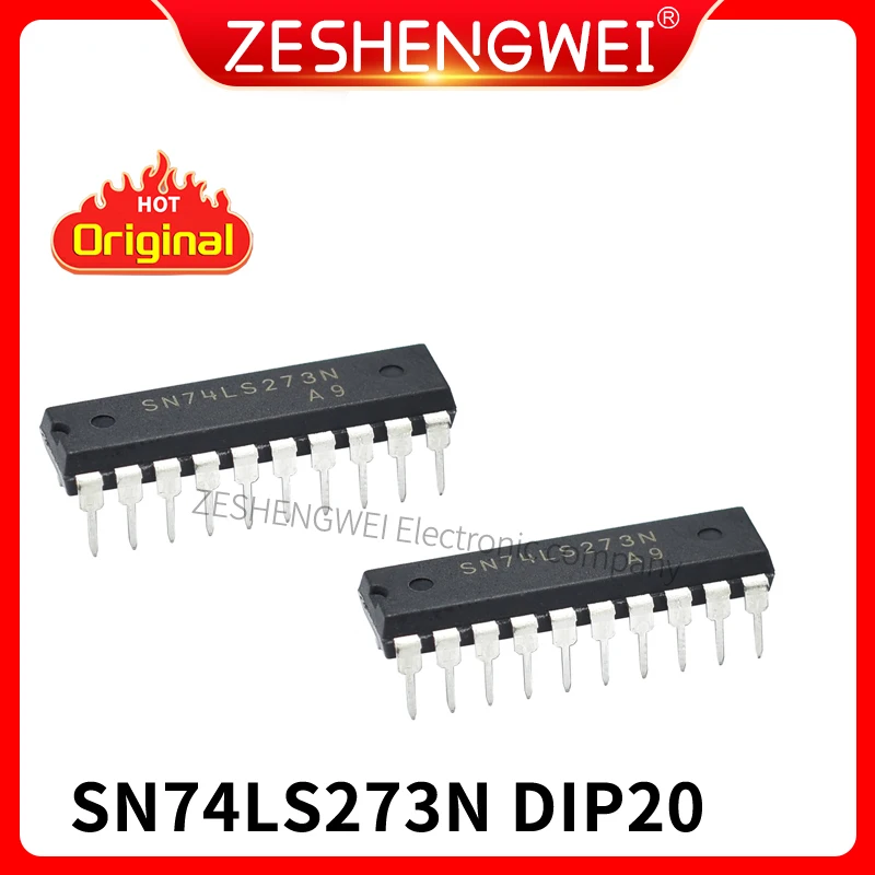 

5PCS SN74LS273N 74LS273 HD74LS273P DIP-20 Logic Device In Stock NEW Original IC