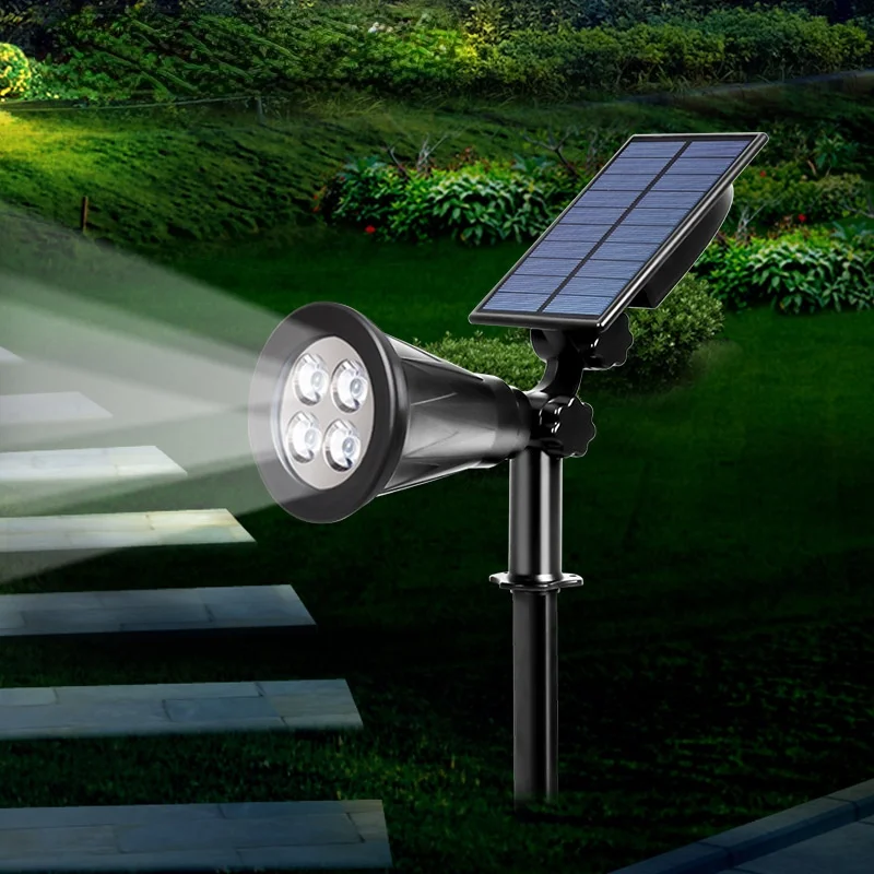 

LED Garden Lamp Outdoor Garden Colorful Lawn Lamp Landscape Floor Outlet Spotlight Solar Light