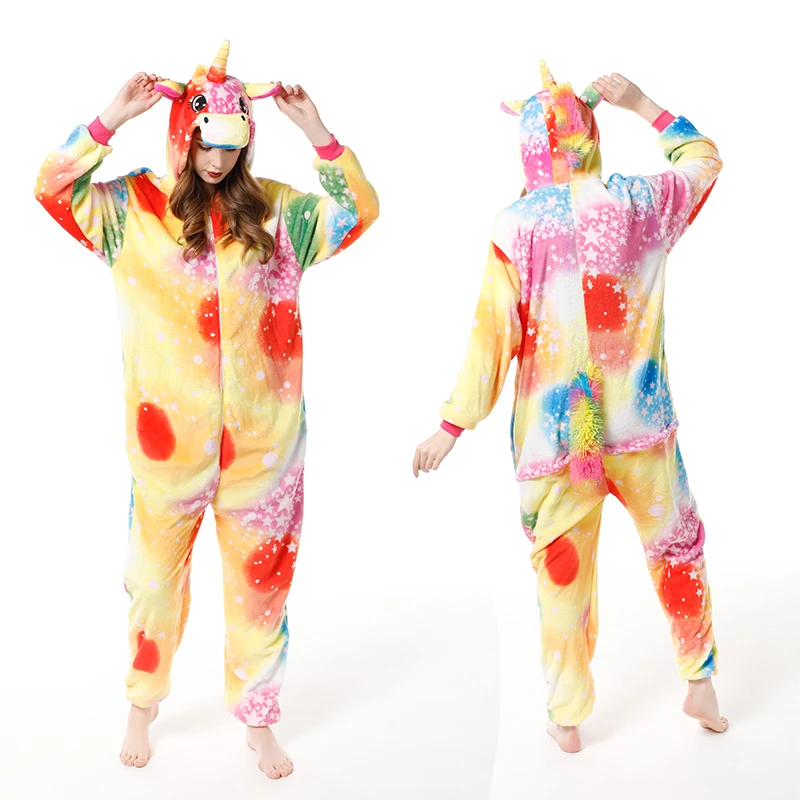 

Пижама детская зимняя в виде единорога, единорога, единорога