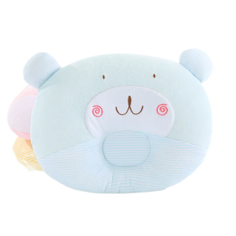 

Newborn Cotton Baby Pillow Anti-Flat Head Unisex Correcting Flat Head Baby Girl and Boy Shaping Pillow Accessories