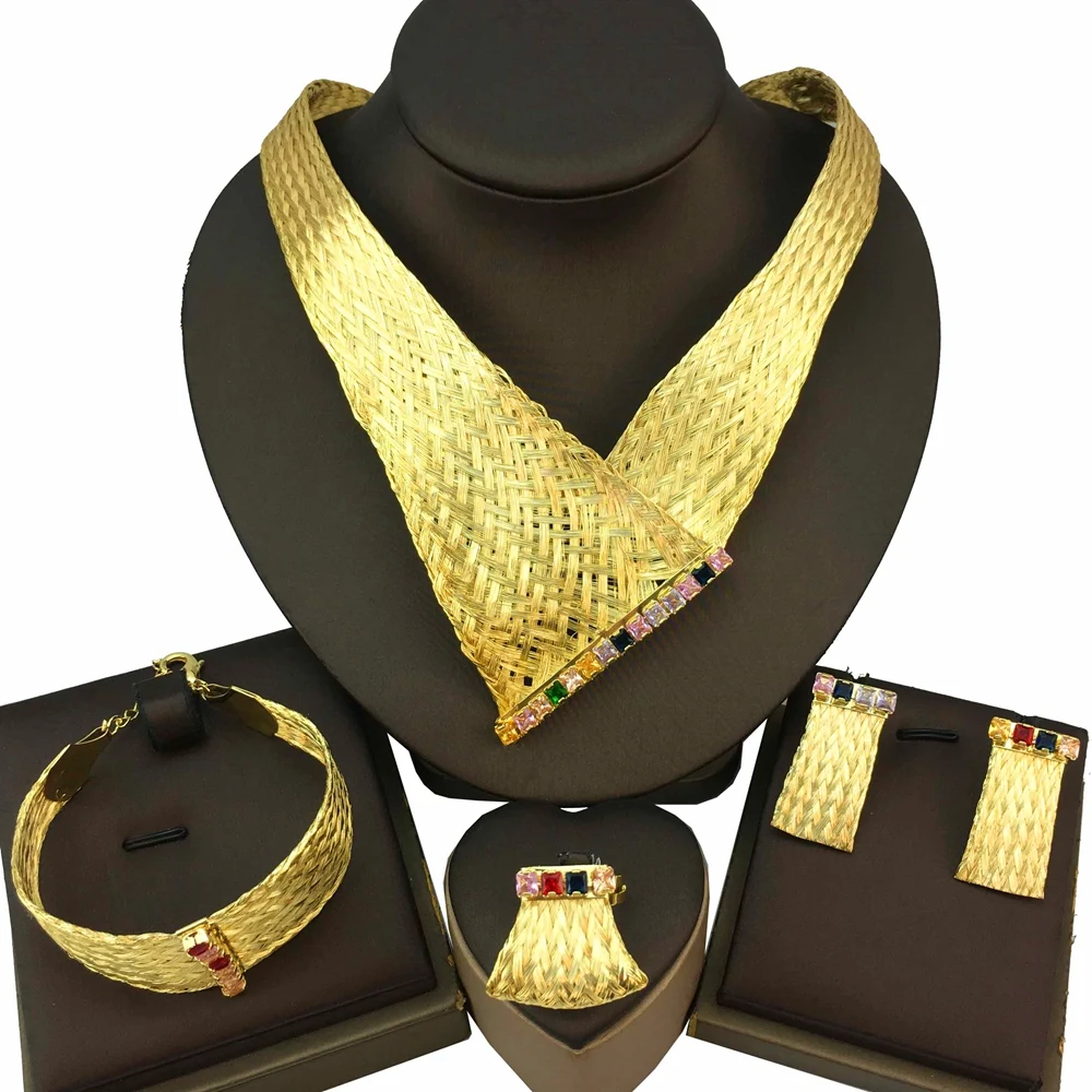 Yuminglai бразильский стиль позолоченный телефон FHK18179