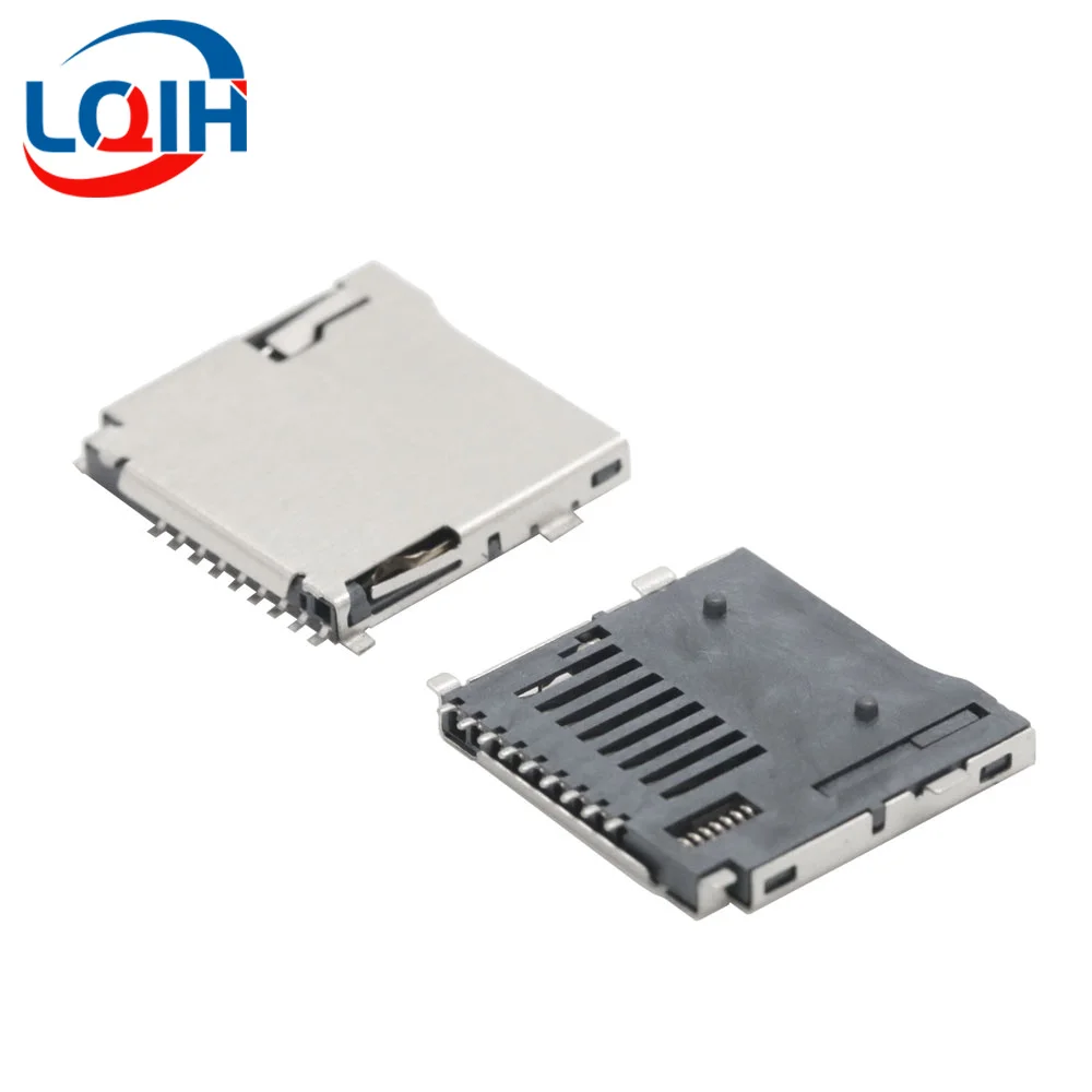 10 шт. самоэластичная TF-карта 9 штырьков