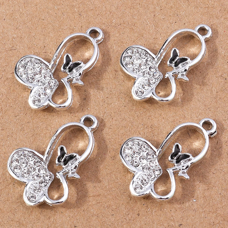 10 шт. подвески-бабочки в виде животных