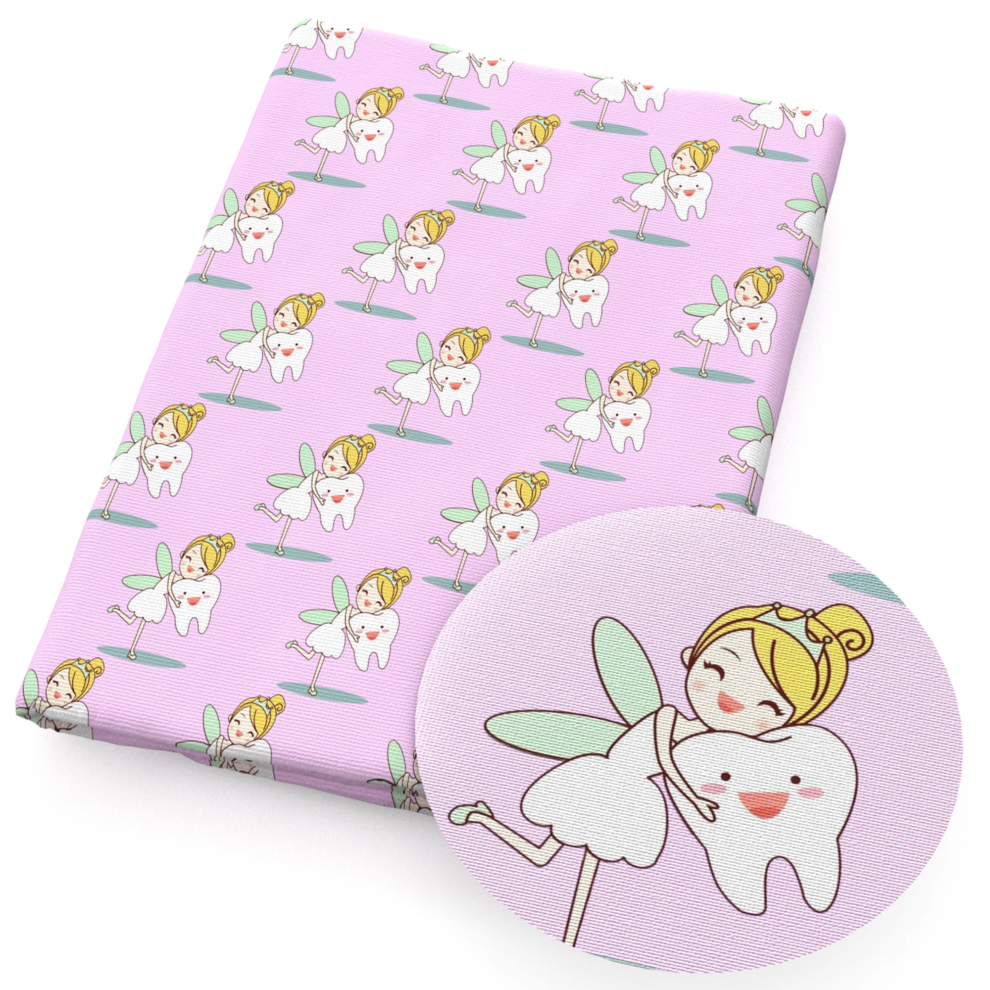 Ткань из полиэстера и хлопка с принтом для медсестер 1Yc24707