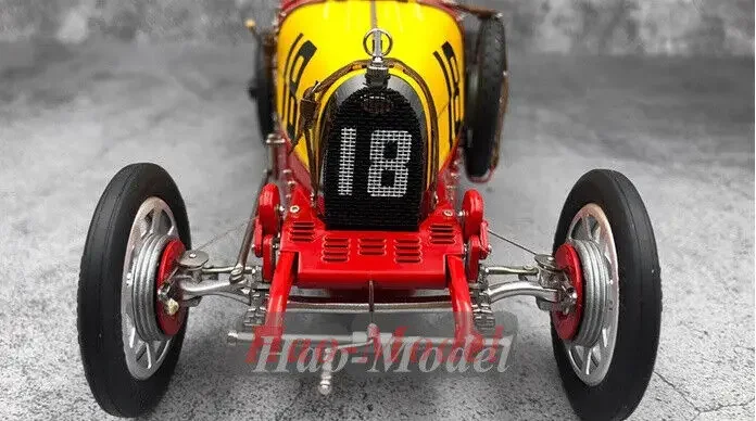 CMC 1/18 для Bugatti T35 # 18 1924 Модель автомобиля из сплава детские игрушки подарки на день