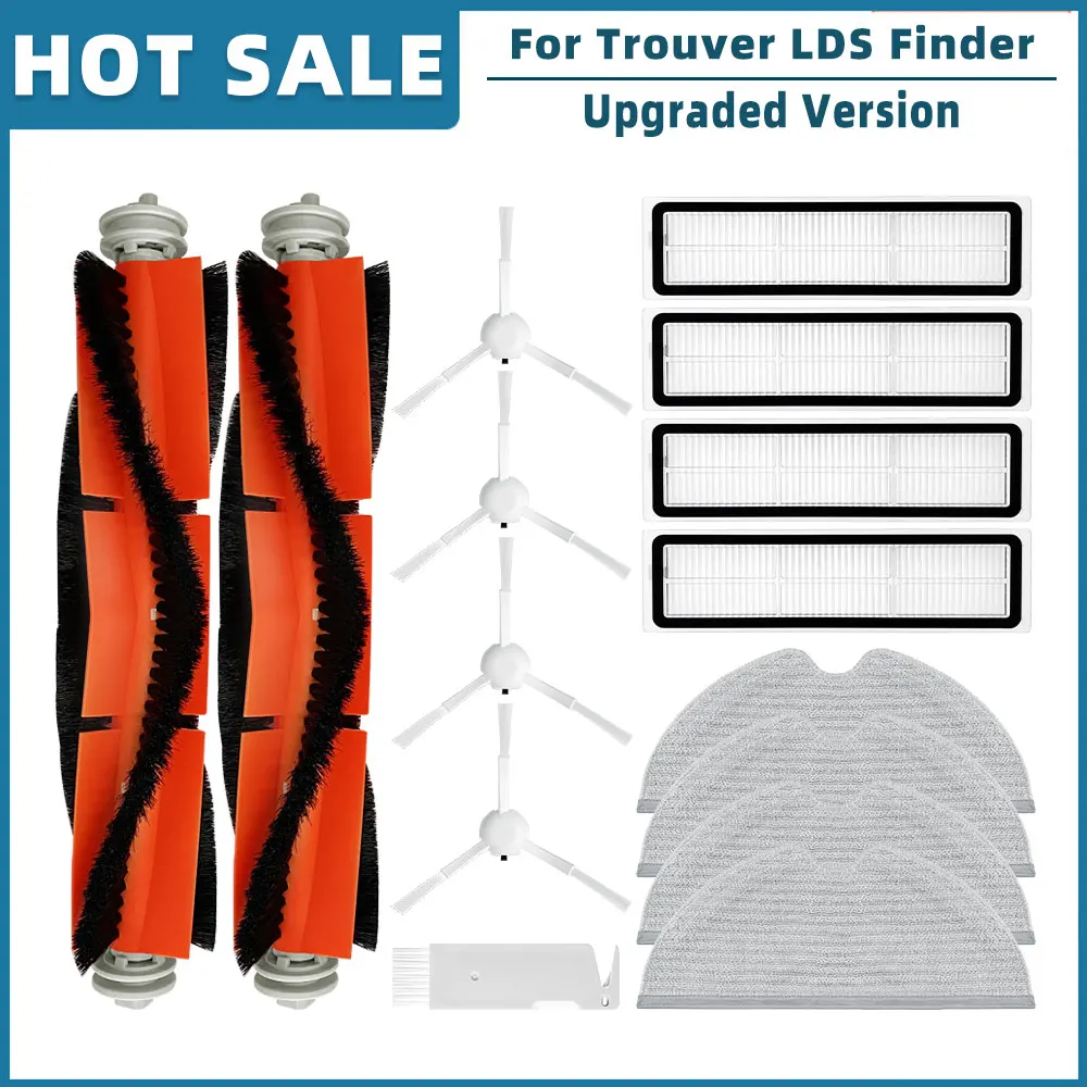 

Детали для робота-пылесоса Xiaomi Trouver Robot LDS Vacuum-Mop Finder