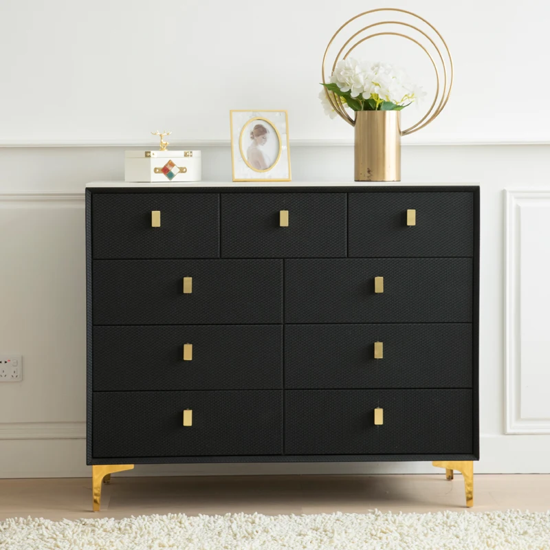 

The product can be customized.Solid wood modern luxury living room storage cabinet Nordic bedroom storage cabinet Italian
